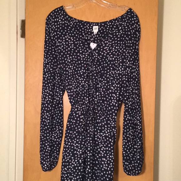 GAP Floral Button-down Midi Dress - Picture 2 of 7